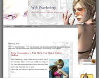 Example blog front-page using excerpts and the Shiba Theme.