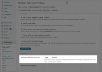 W3 Total Cache - Changing the file expiration time of the files in your Page Cache.